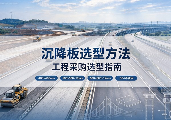 竹山沉降板选择方法