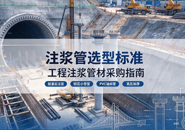 竹山注浆管选型标准